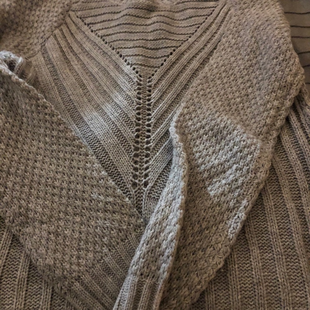 Gray sweater